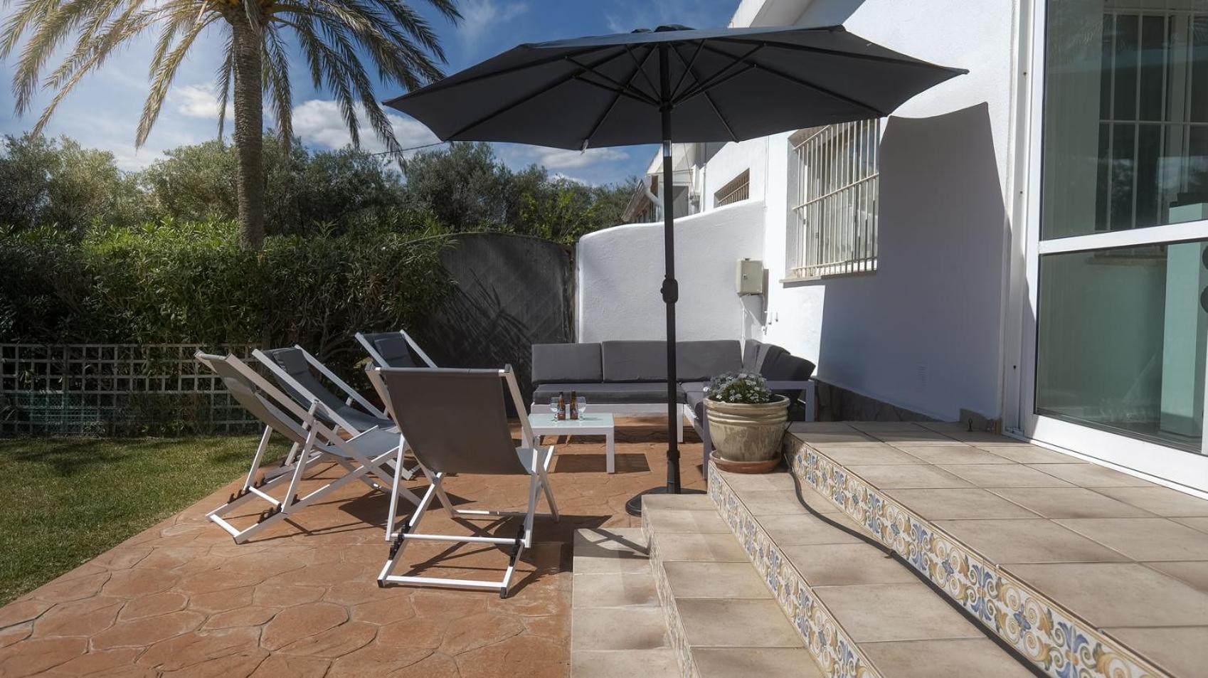 Casa Vesalia A 1A Linea De Mar Con Aa Y Wi-Fi. Villa Vinaros Exterior photo